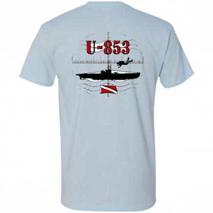 NL3600 Premium Short Sleeve T-Shirt diver w white writing - Image 14