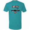 NL3600 Premium Short Sleeve T-Shirt diver w white writing - Image 20